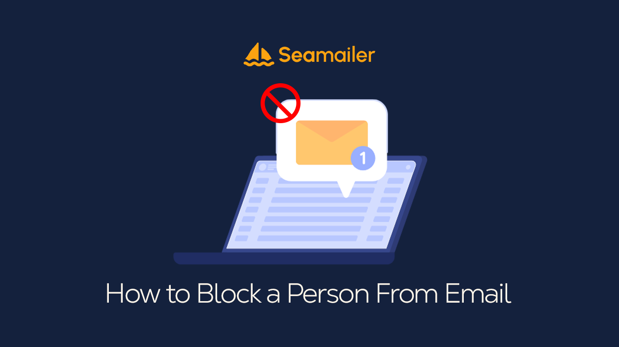 How to block a person from email
