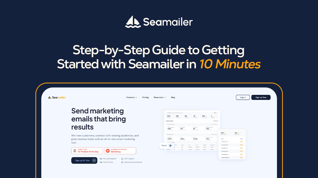 Step-by-Step Guide to Getting Started with Seamailer in 10 Minutes