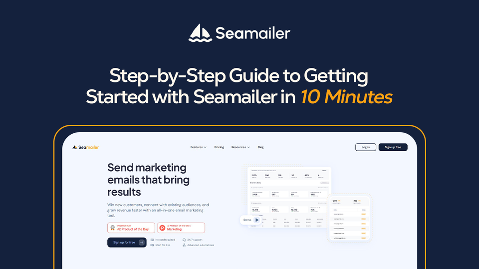 Step-by-Step Guide to Getting Started with Seamailer in 10 Minutes